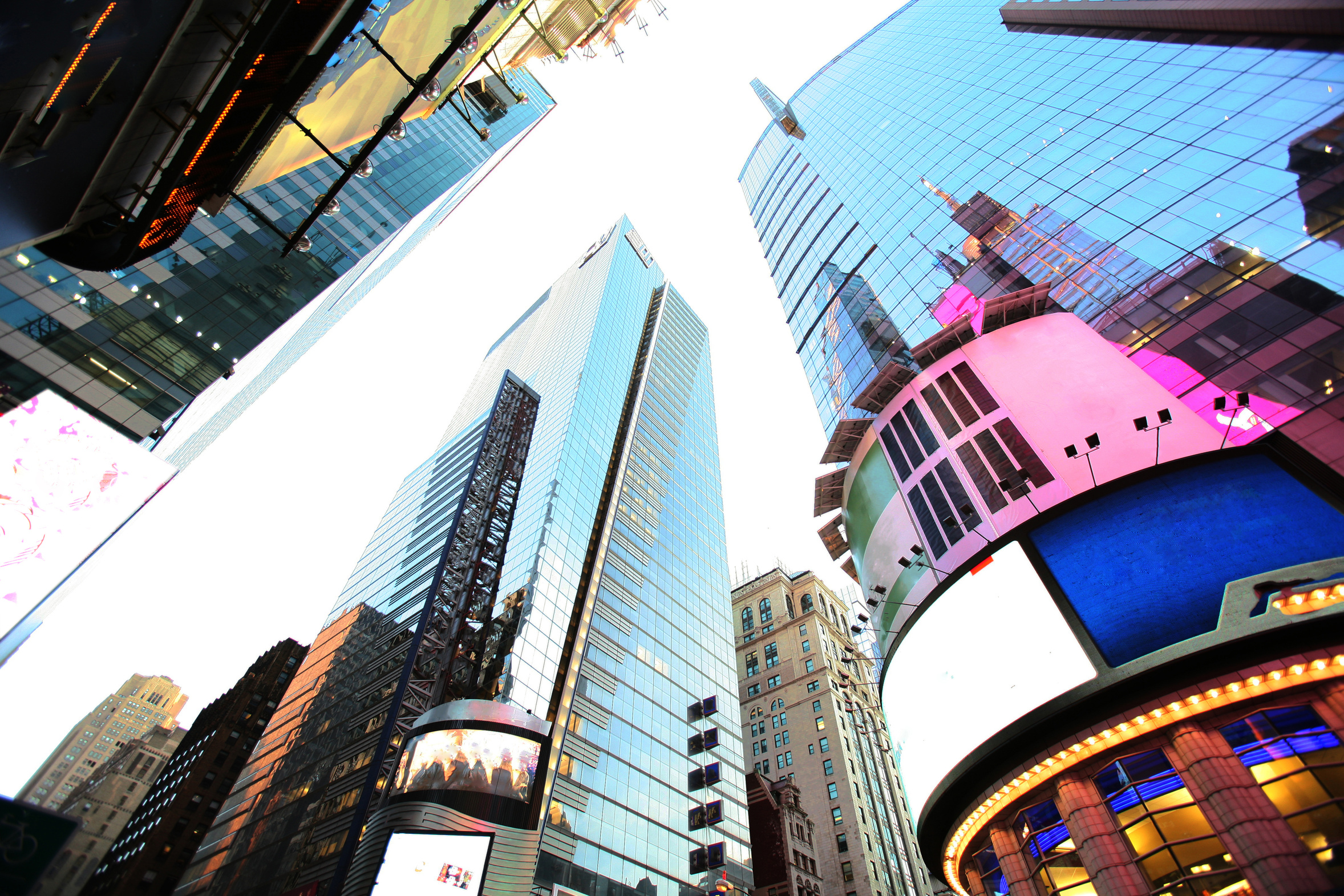 New York food culture tour Times Square